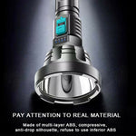 Strong Light Flashlight USB Rechargeable LED Super Bright Long-range Outdoor Lighting