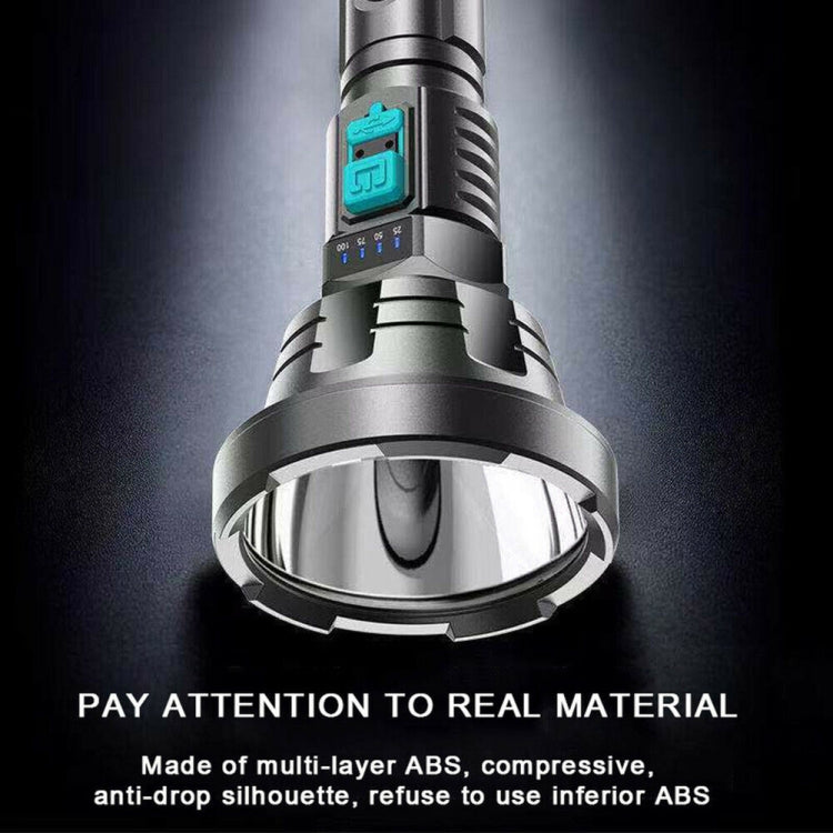 Strong Light Flashlight USB Rechargeable LED Super Bright Long-range Outdoor Lighting