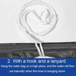 Outdoor Folding Solar Shower Bag Portable Water Storage Bag For Home Use, 20L, 25L
