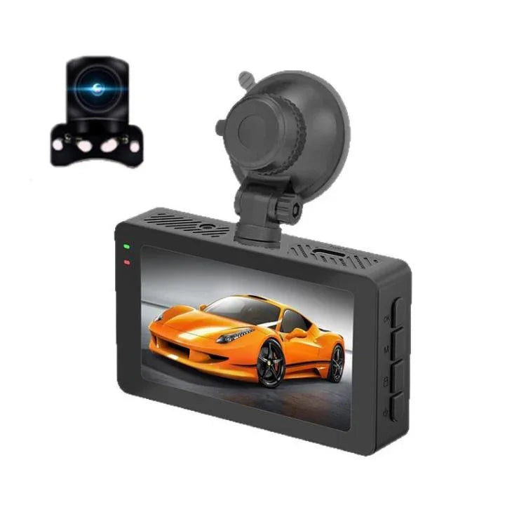3-Inch Dual-Lens Front 4K + Rear 2K HD WiFi Connected Driving Recorder, A5