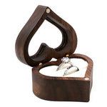 Wooden Heart Shape Ring Box Jewelry Storage Box Wedding Valentine Gift Box, RB513-C1, RB513-C2, RB513-C3, RB513-C4, RB513-C5, RB513-C6, RB513-C7, RB529-C1, RB529-C2, RB529-C3, RB529-C4, RB529-C5, RB529-C7, RB529-C8