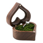 Wooden Heart Shape Ring Box Jewelry Storage Box Wedding Valentine Gift Box, RB513-C1, RB513-C2, RB513-C3, RB513-C4, RB513-C5, RB513-C6, RB513-C7, RB529-C1, RB529-C2, RB529-C3, RB529-C4, RB529-C5, RB529-C7, RB529-C8