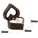 Wooden Heart Shape Ring Box Jewelry Storage Box Wedding Valentine Gift Box, RB513-C1, RB513-C2, RB513-C3, RB513-C4, RB513-C5, RB513-C6, RB513-C7, RB529-C1, RB529-C2, RB529-C3, RB529-C4, RB529-C5, RB529-C7, RB529-C8