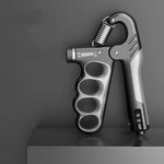 5-100kg Adjustable Hand Grip Strengthener Arm Muscle Exerciser, Electronic Counter Orange, Electronic Counter Red, Electronic Counter Gray, Mechanical Counter Orange, Mechanical Counter Red, Mechanical Counter Gray
