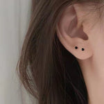 10pcs /Pack Plastic Ear Studs Ear Nurture Sticks Disposable Ear Pins Earrings, Ear Sticks Black, Ear Sticks Transparent, Ear Sticks Colorful, Match Head Colorful