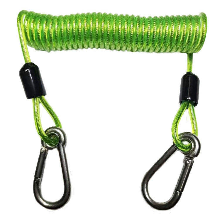 304 Stainless Steel Diving Camera Anti-lost Strap Motorcycle Anti-theft Rope, Random Color Delivery