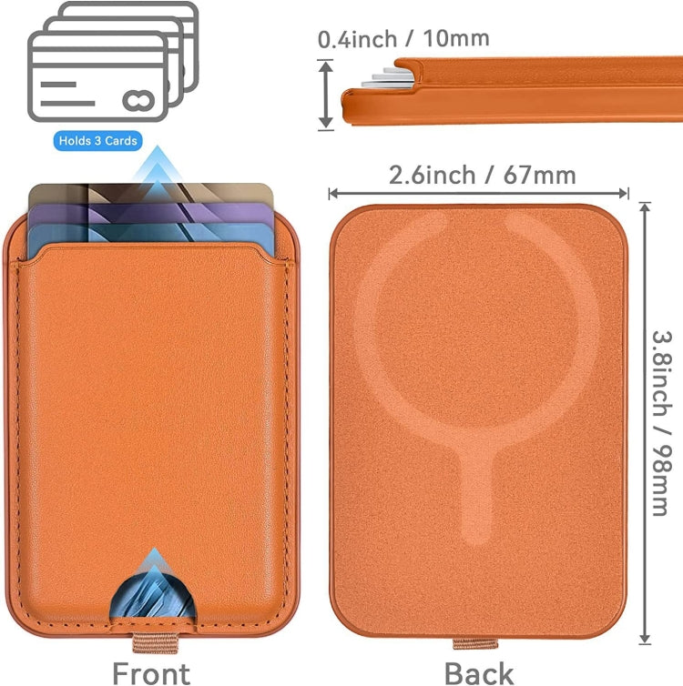 Portable Phone MagSafe Wallet Card Holder With Adjustable Stand