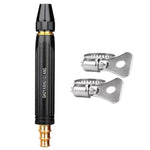 Household High Pressure Car Wash Metal Water Jet Car Brushing Booster Nozzle, 2 Clamps