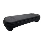 For Sony PlayStation Portal Hard Shell Case Portable Storage Bag, PU Cross Line, Oxford Cloth 1680D