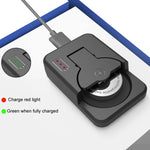 4.2V LIR2032/2450 Button Battery Universal Charger, RSC-X2-2 White, RSC-X2-2 Black