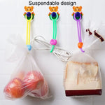 5pcs Sealing Tape Clip Kitchen Food Freshness Multipurpose Sealer