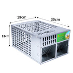 Home Indoor Automatic Mouse Trap Cage Catch Mouse Trap, Double Door Large