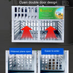 Home Indoor Automatic Mouse Trap Cage Catch Mouse Trap, Double Door Large