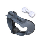 For Meta Quest 3 Air Circulation Heat Dissipation Replacement Mask With Fan Anti-Fogging VR Mask Accessories, With Fan