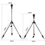 Tripod + Mag Sprinkler Automatic Rotating Garden Irrigation Sprinkler