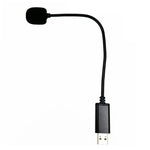 USB Direct Plug Computer Live Video Conference Microphone, 4.0x205mm, 4.0x255mm, 4.0x255mm With Switch
