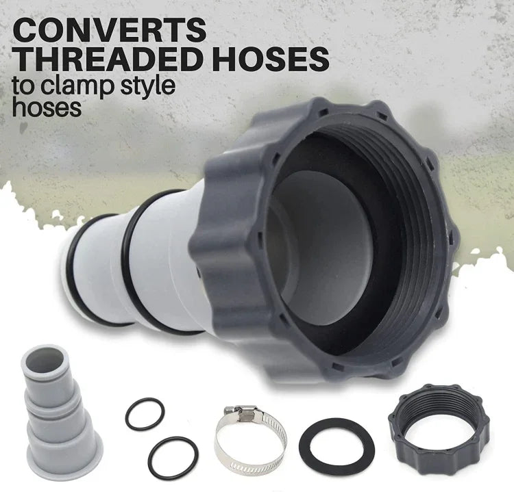For Intex Pool Hose Adapter with Internal Thread, A Set, B Set, 1 A Type Adapter