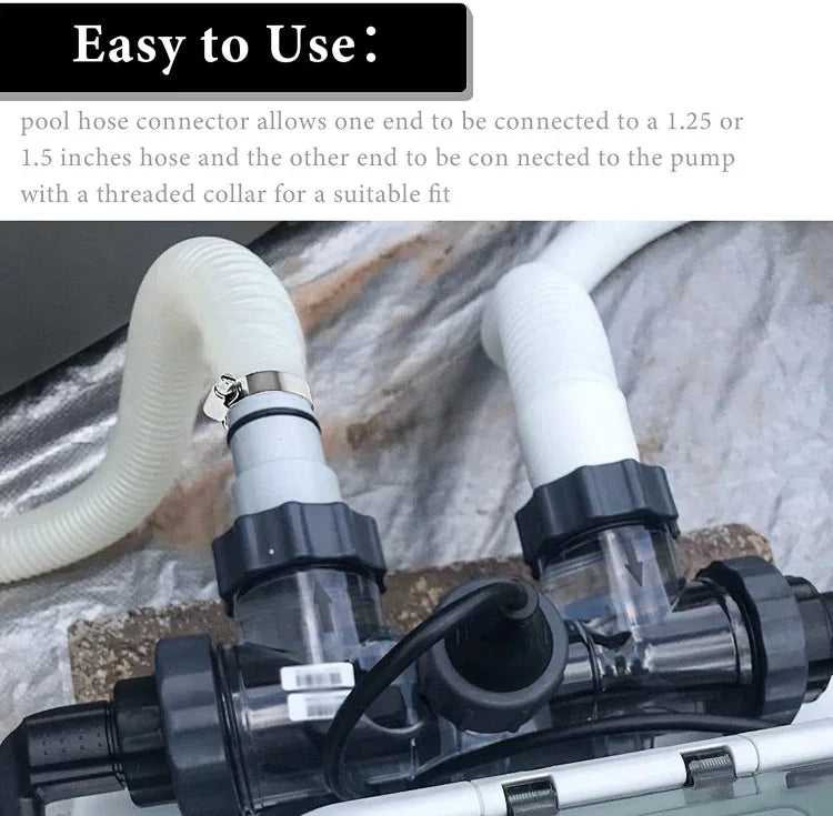For Intex Pool Hose Adapter with Internal Thread, A Set, B Set, 1 A Type Adapter