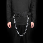 Pull Up Weighted Belt Lumbar Strength Training Double Bar Arm Extension Weighted Belt, Paste, Paste+70cm Iron Chain+2 Hooks, Metal Buckle, Metal Buckle+70cm Iron Chain+2 Hooks, Double Layer Paste, Double Layer Paste+70cm Iron Chain+2 Hooks