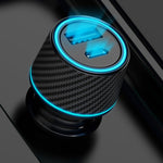 QIAKEY Dual Fast Charging Charger One To Two Cigarette Lighter, TH218 36W, TH219 48W, TH215 43W, TH229 95W