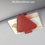 Car Eyeglasses Storage Clip Automobile Sun Visor Sunglasses Carrying Holder