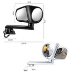 Car Auxiliary Mirror Multi-Function Wide-Angle Rear View Reversing Mirror