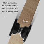 No Punching Silicone Household Strong Magnetic Silent Anti-collision Door Stopper, Transparent, Black, White