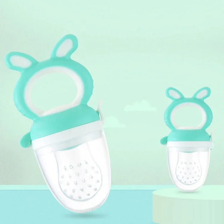 Baby Pacifier Fruit And Vegetable Auxiliary Feeder Baby Bites Feeder Nipples, Large Blue, Medium Blue, Small Blue, Large Green, Medium Green, Small Green, Large Purple, Medium Purple, Small Purple