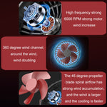 Car Foldable Steering USB Single-Head Fan, Single-Head