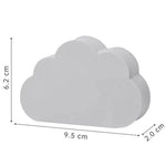 Clouds Type Absorbent Sponge Cleaner Bathroom Washbasin Limescale Preventive Cleaning Brush, Gray