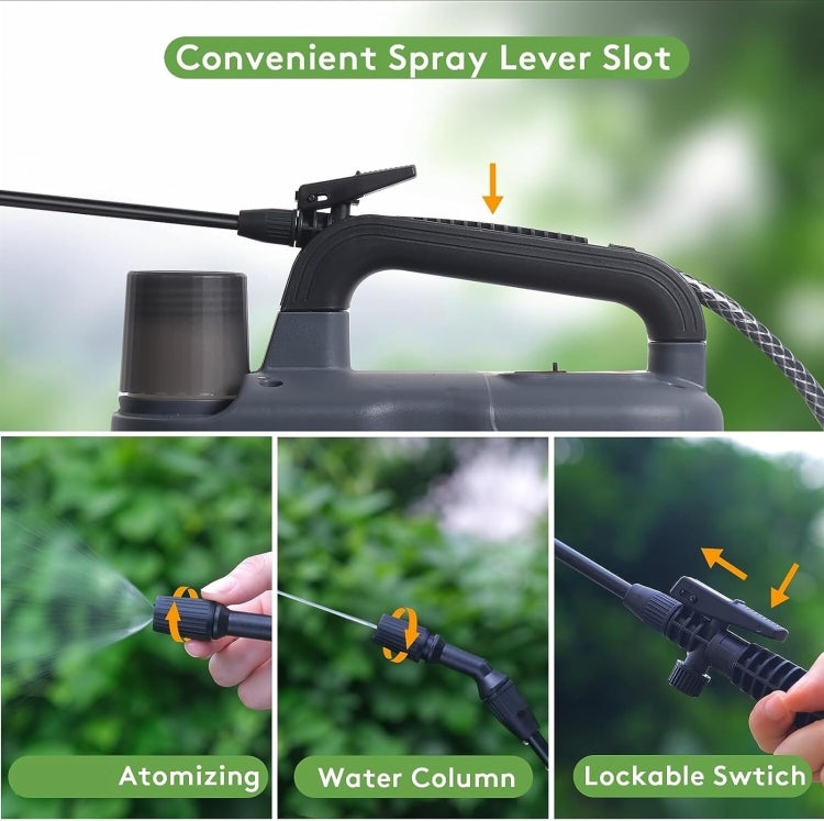 4L Electric Sprayer Agricultural Atomizer Built-In 2000mAh Rechargeable Battery