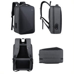 Large Capacity Password Lock Anti-Theft Laptop Backpack With USB Port, 16 inch
