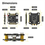 3-6S Lipo Barometer For RC Drone, SpeedyBee BLS 50A 4-in-1 ESC