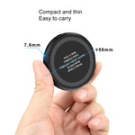 DSW-36B Mobile Phone Wireless Charger Mini 15W Fast Charging Type-C Round QI, DSW-36B