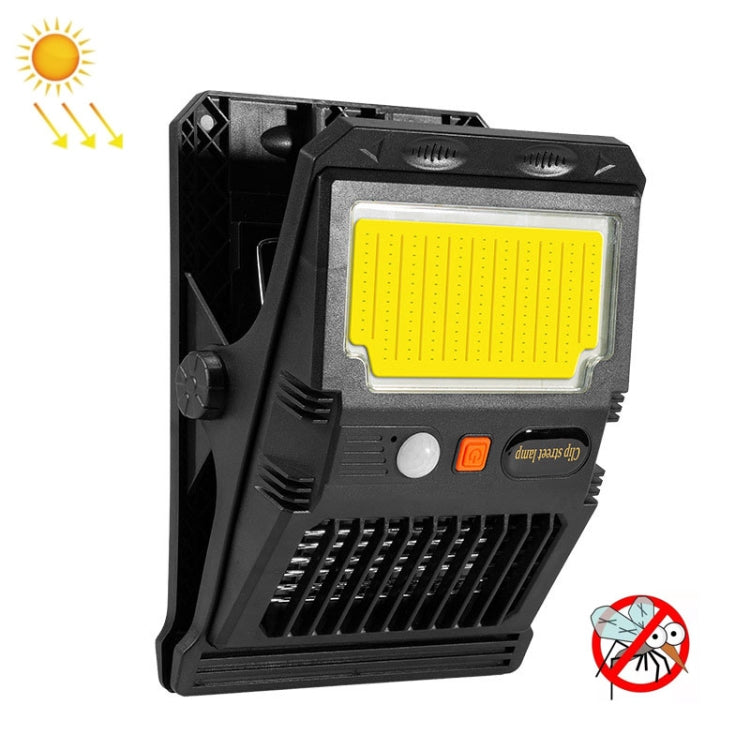 Solar Wall Lamp With Clip Mosquito Killer Lamp Portable Body Sensor Outdoor Garden Light, E-SMARTER W7105-1 Patch, E-SMARTER W7105-2 COB