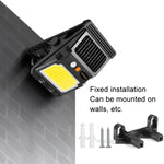 Solar Wall Lamp With Clip Mosquito Killer Lamp Portable Body Sensor Outdoor Garden Light, E-SMARTER W7105-1 Patch, E-SMARTER W7105-2 COB