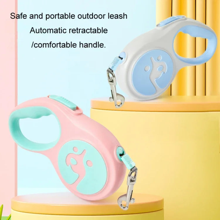 Small And Medium Dog Walking Leash Automatic Retractable Portable Pet Leash, 5m