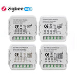 Smart Switch Module For Alexa / Google Home / Tuya Smart Life APP, 1CH  WiFi, 2CH WiFi, 3CH WiFi, 4CH WiFi, 1CH Zigbee, 2CH Zigbee, 3CH Zigbee, 4CH Zigbee