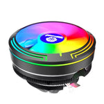 LED Colorful Light 4Pin Cooler Desktop CPU Cooling Fan, Ice Blade W120