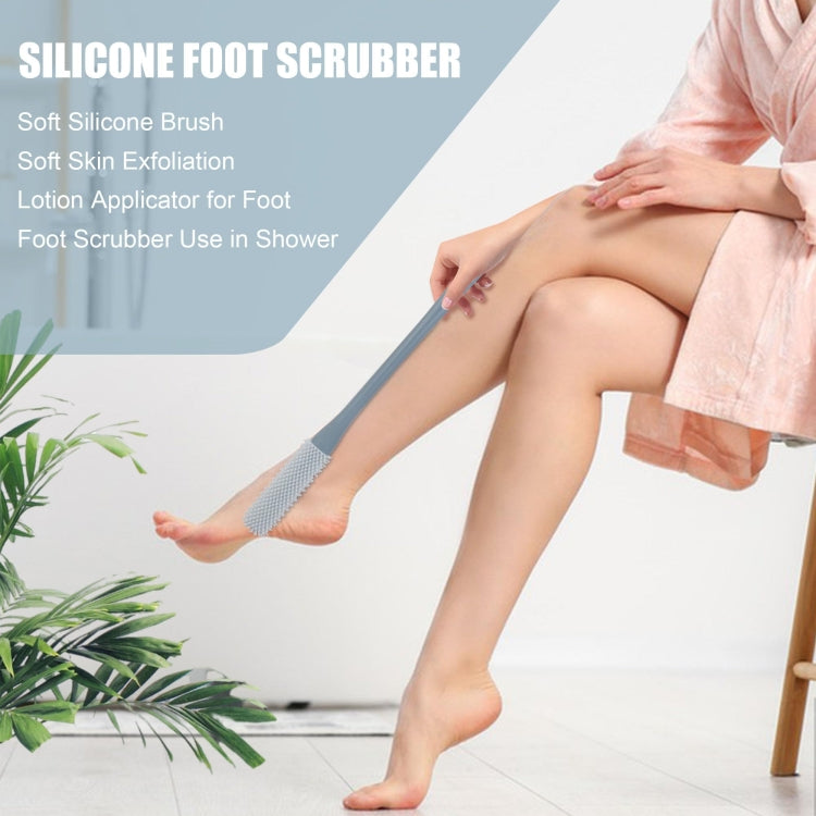 Foot Washing Brush Dry and Wet Toe Cleaning and Anti-Itch Brush, Short Bristle, Long Bristle