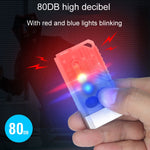 V10 Portable Keychain Light USB Rechargeable Bright Mini Flashlight