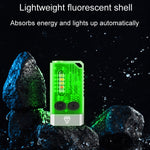 V10 Portable Keychain Light USB Rechargeable Bright Mini Flashlight