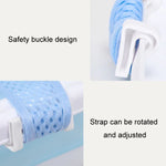Baby Bath Tub Bathing Support Net Stand Newborn Non-Slip Suspended Shower Mat, 5 Buckle Blue, 5 Buckle Pink, 5 Buckle Green, T-type Blue, T-type Pink, T-type Green
