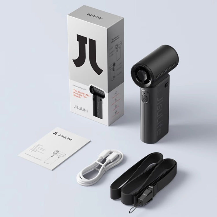 JisuLife Life9 High Speed Handheld Small Fan Mini Portable USB Rechargeable Desktop Cooling Electric Fan, 3600mAh, 5000mAh