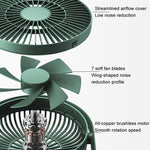JisuLife FA19 4000mAh Wireless Rechargeable Desktop Mini Fan Silent Portable Fan