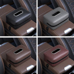 Car Seat Armrest Tissue Box Sun Visor Seat Back Hanging Paper Bag