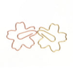 Metal Special-shaped Paper Clips File Classification And Storage Paper Clips, 10pcs /Box Sakura