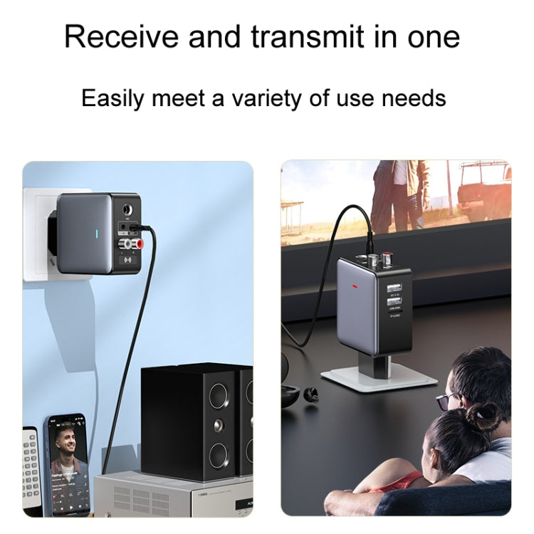 OMS-H6 Bluetooth 5.3 Adapter Wireless Audio Receiver And Transmitter EU Plug, OMS-H6