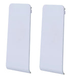 For Nintendo Switch Console 2pcs Replacement Kickstand Back Shell Holder, Black, Transparent White, White, Red, Blue