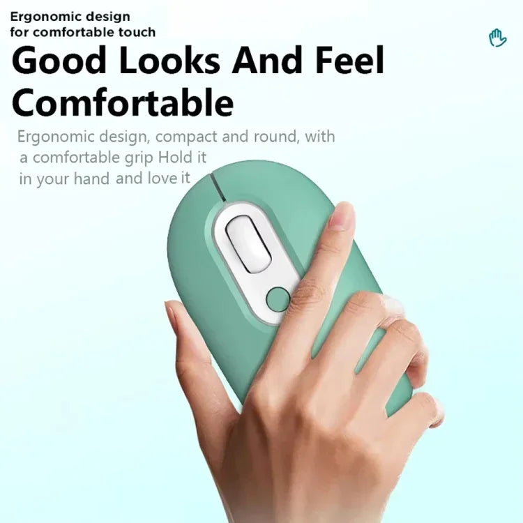 Rechargeable Illuminated Silent Wireless Mouse, 2.4G Pink, 2.4G Blue, 2.4G Green, 2.4G+Bluetooth Pink, 2.4G+Bluetooth Blue, 2.4G+Bluetooth Green
